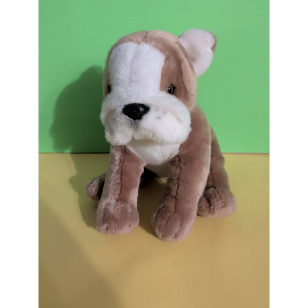 Viahart Tiger Tale Toys English Bulldog Plush Stuffed Animal 9" Puppy Pup Dog